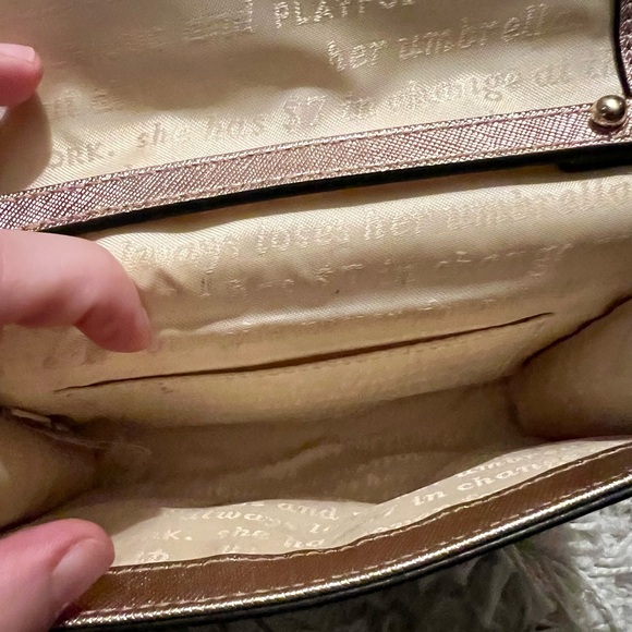 Kate Spade Glitterbug Rose Gold Crossbody bag - Picture 4 of 5